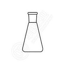 5009 استاندارد فلاسک مخروطی دهان زمین